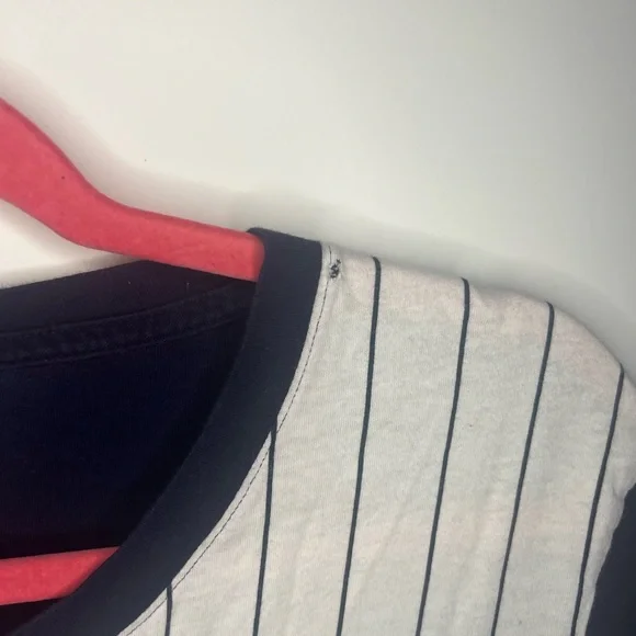 PINK Victoria's Secret Kids Nationals Striped Shirt - Black and White - Picture 5 of 6